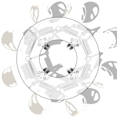 现代会议桌办公椅子