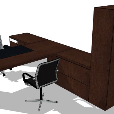 现代办公桌经理办公桌老板台班台椅子