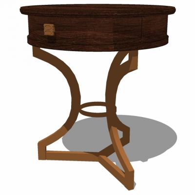 美式欧式边几床