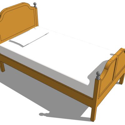 欧式法式美式实木儿童床