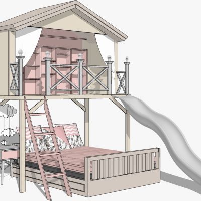 现代北欧儿童房