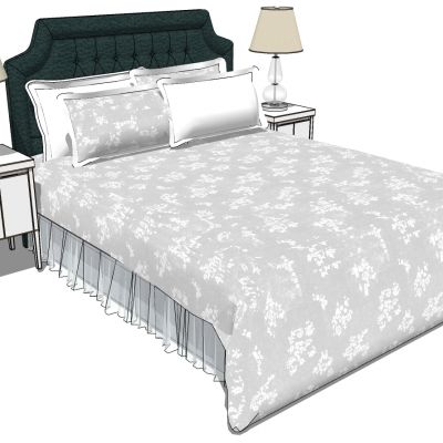 欧式法式美式双人床