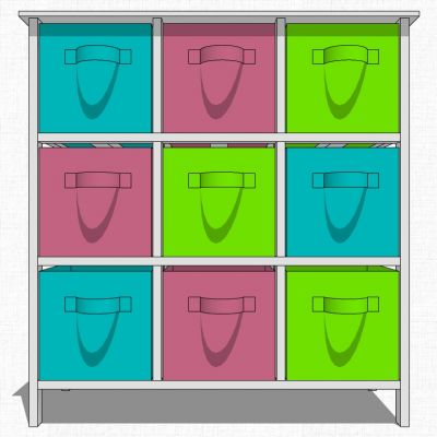 儿童幼儿园家具书柜玩具柜子