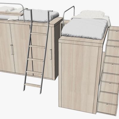 现代北欧儿童房