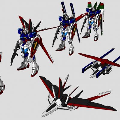儿童玩具变形金刚高达敢达机甲战士