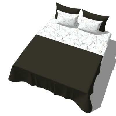 北欧式简约双人床