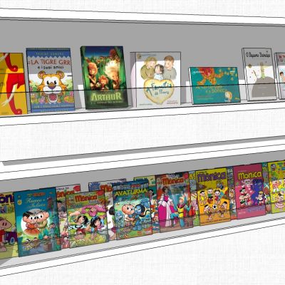 儿童幼儿园家具书柜玩具柜子