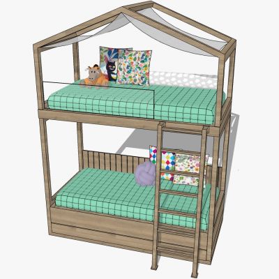 现代北欧儿童房