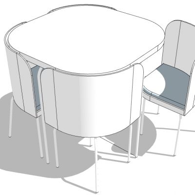 现代办公休闲洽谈桌椅子