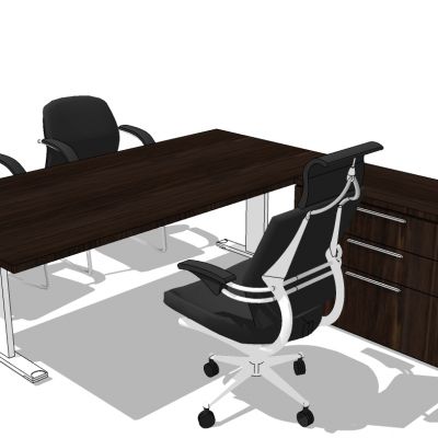 现代办公桌经理办公桌老板台班台椅子