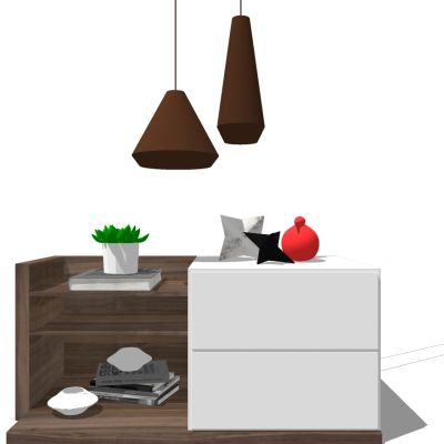 现代北欧简约床