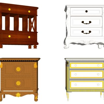 欧式法式美式床