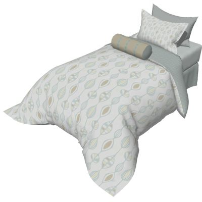 现代简约单人床