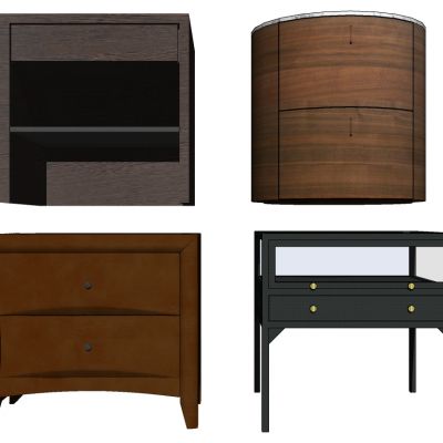 现代北欧简约床