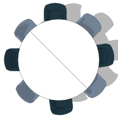 现代会议桌办公椅子