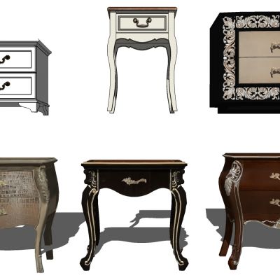 欧式法式美式新中式床