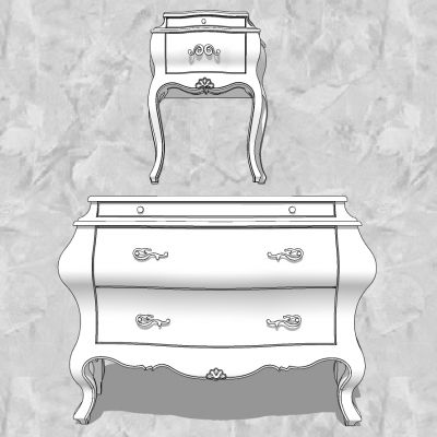 欧式美式法式床