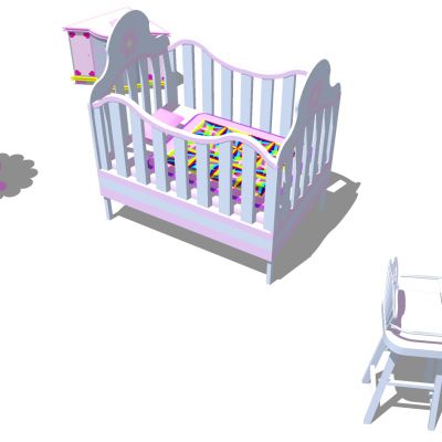 现代欧式儿童房