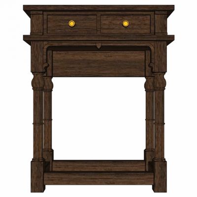 美式欧式边几床