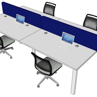 现代办公桌椅员工工位