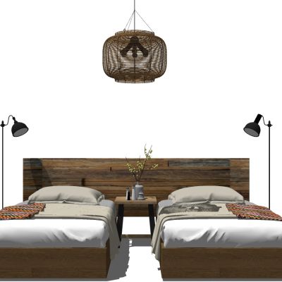 东南亚民宿商务客房