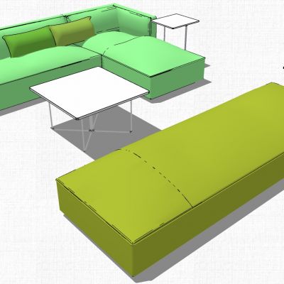 现代办公休闲等候区沙发茶几休闲椅子组合