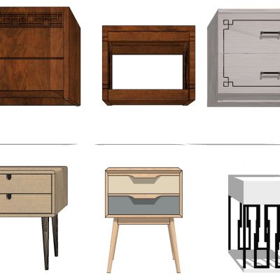 新中式现代北欧简约床