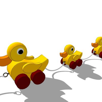 小黄鸭儿童玩具