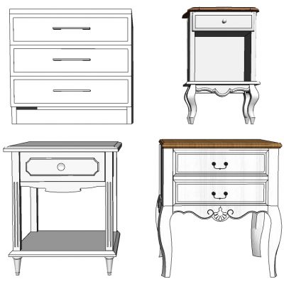 欧式法式美式床