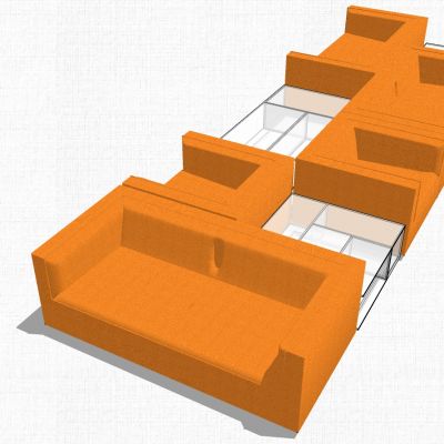 现代办公休闲等候区沙发茶几休闲椅子组合