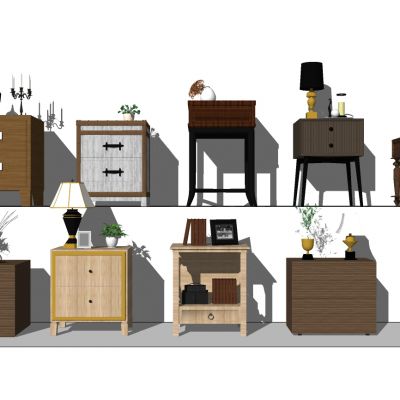 现代欧式美式床