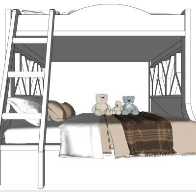 现代简约儿童房