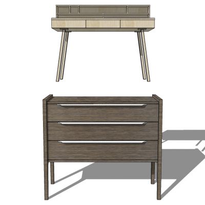 现代北欧简约床