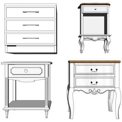 欧式法式美式床