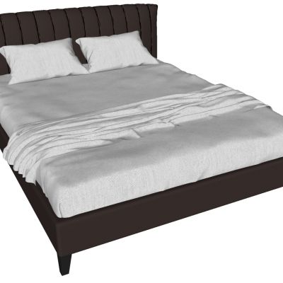 北欧现代双人床