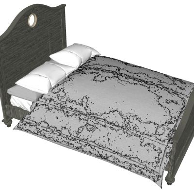 欧式法式简约单人床