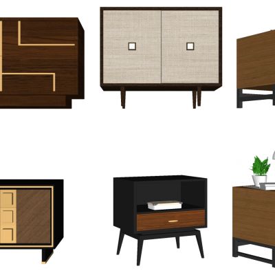 新中式现代简约床