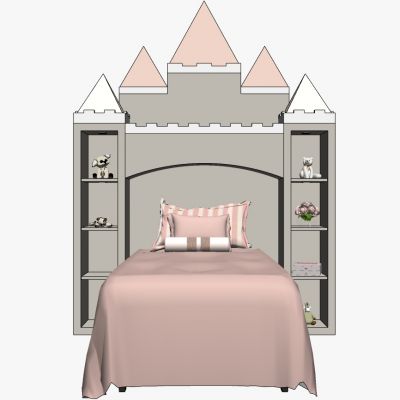 欧式地中海女孩公主女儿房