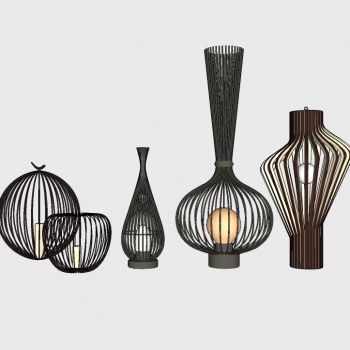 新中式庭院景观灯马灯落地灯