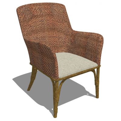 户外休闲藤编竹编藤椅