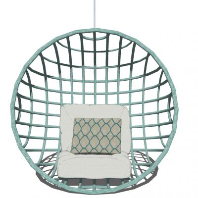 户外藤编竹编编织吊床吊椅