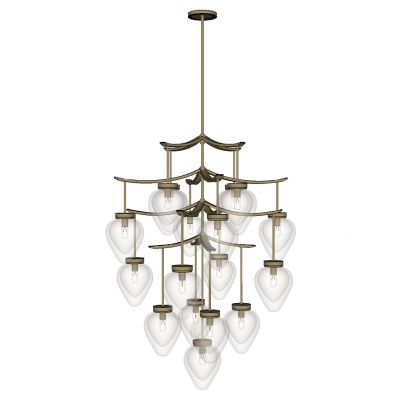 现代新中式水晶吊灯