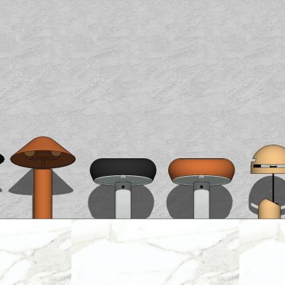 现代简约轻奢台灯组合