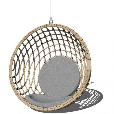 户外藤编竹编编织吊床吊椅