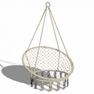 户外吊椅SU模型