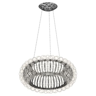现代金属水晶吊灯