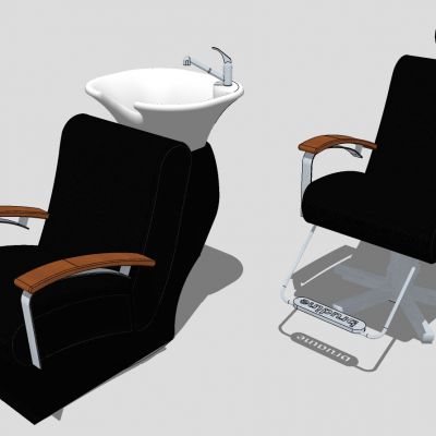 理发店美容洗头洗发椅