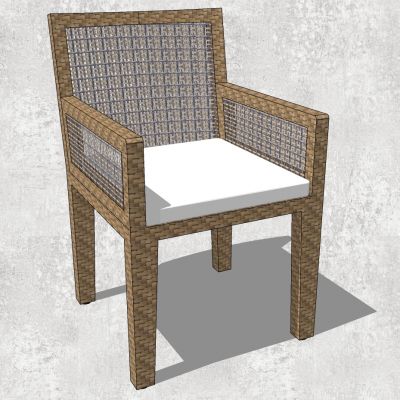 户外休闲藤编竹编藤椅