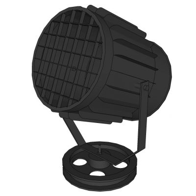 现代工业风射灯