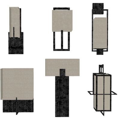 新中式壁灯落地灯